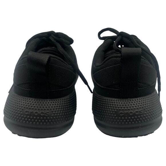 Crocs On the Clock Slip Resistant Work Sneakers Shoes Black Size 7 - Picture 2 of 7